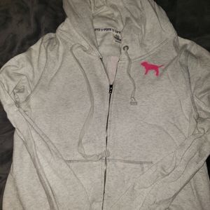 VS pink full zip